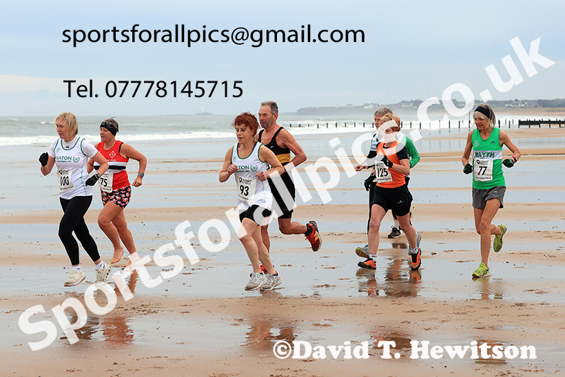 The 2024 Blyth Beach Run, Northumberland.   Photo: David T. Hewitson/Sports for All Pics